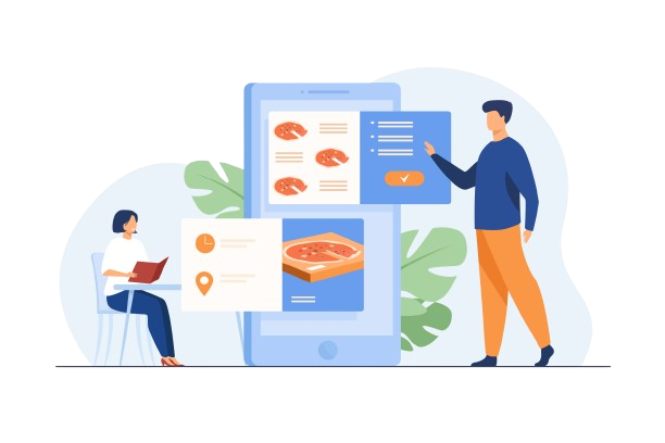 Restaurant menu management dashboard
